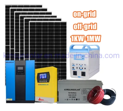 Sistema de energía solar híbrido Kinsun 1-50kw