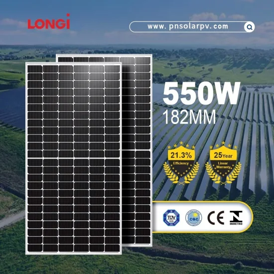 Tier One Longi 545W 550W Panel solar en stock Entrega original Precio del panel solar Longi