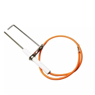 Venta al por mayor Estufa Bujía Accesorios para horno Estufa de gas Quemador Voltaje de alta energía Encendedor Bujía Cerámica Cable de encendido Cables Electrodos Estufa Bujía